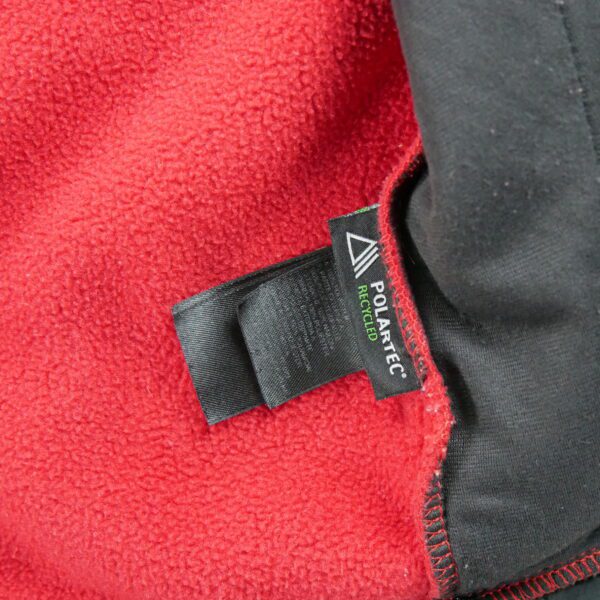 Veste polaires homme manches longues rouge The North Face Col Montant QWE2314