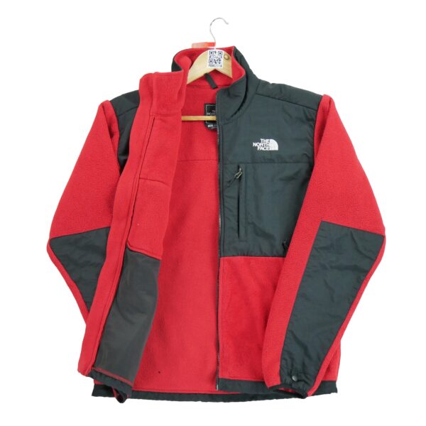 Veste polaires homme manches longues rouge The North Face Col Montant QWE2314