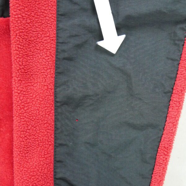 Veste polaires homme manches longues rouge The North Face Col Montant QWE2314
