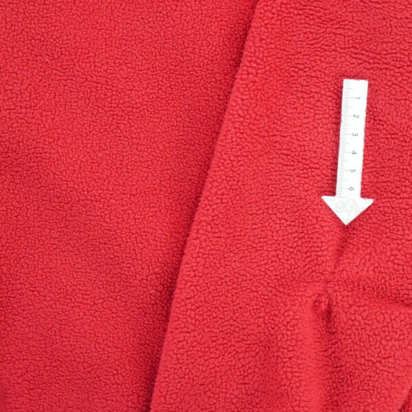 Veste polaires homme manches longues rouge The North Face Col Montant QWE2314