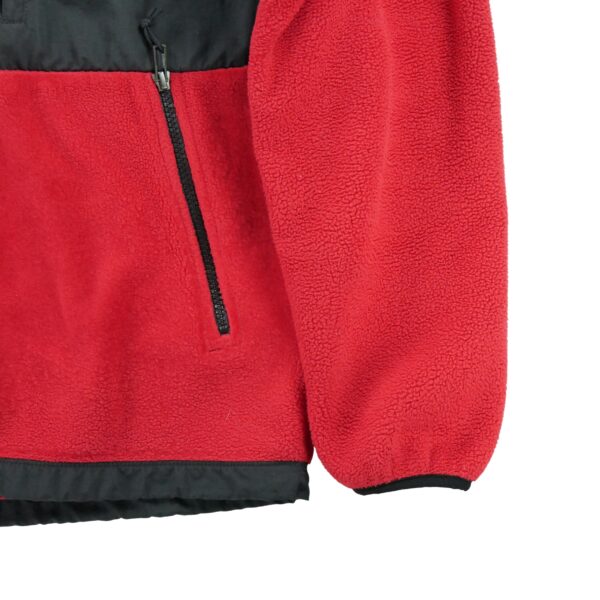 Veste polaires homme manches longues rouge The North Face Col Montant QWE2314