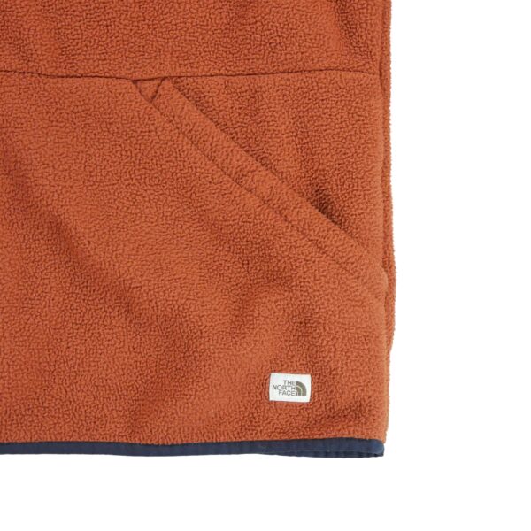Veste polaires homme sans manches marron The North Face Col Montant