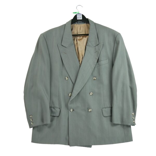 Blazer homme manches longues gris Yves Saint Laurent Col Revert