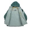 Blouson enfant manches longues bleu Adidas Col Montant