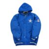 Blouson homme manches longues bleu Starter Col Rond Equipe Dallas Cowboys