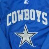 Blouson homme manches longues bleu Starter Col Rond Equipe Dallas Cowboys