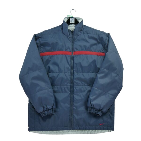 Blouson homme manches longues marine Nike Col Montant