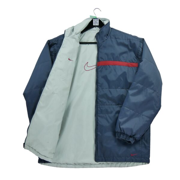 Blouson homme manches longues marine Nike Col Montant