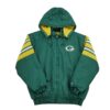 Blouson homme manches longues vert NFL Col Montant Equipe Green Bay Packers