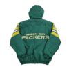 Blouson homme manches longues vert NFL Col Montant Equipe Green Bay Packers