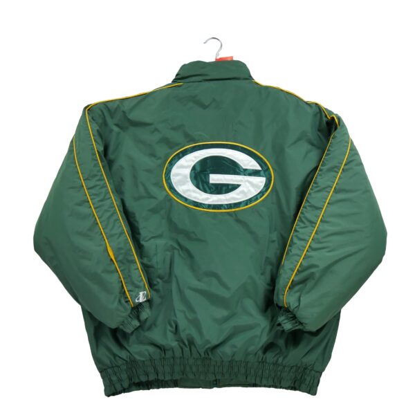 Blouson homme manches longues vert NFL Col Montant Equipe Green Bay Packers