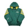 Blouson homme manches longues vert NFL Col Montant Equipe Green Bay Packers