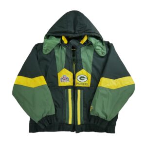 Blouson homme manches longues vert Pro Player Col Montant Equipe Green Bay Packers