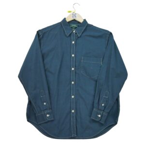 Chemise classiques femme manches longues bleu Polo Ralph Lauren
