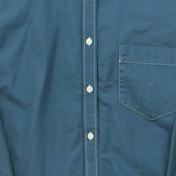 Chemise classiques femme manches longues bleu Polo Ralph Lauren