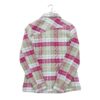 Chemise detente femme manches longues beige Salomon Motif a carreaux