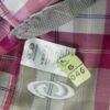 Chemise detente femme manches longues beige Salomon Motif a carreaux