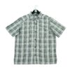 Chemise detente homme manches courtes gris Salomon Motif a carreaux