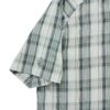 Chemise detente homme manches courtes gris Salomon Motif a carreaux