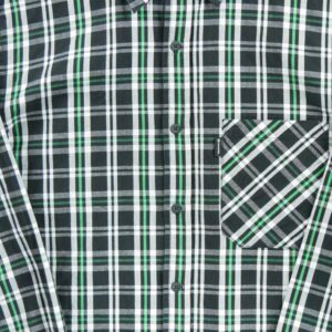 Chemise detente homme manches longues noir Salomon Motif a carreaux