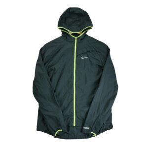Coupe vent femme manches longues noir Nike Col Montant