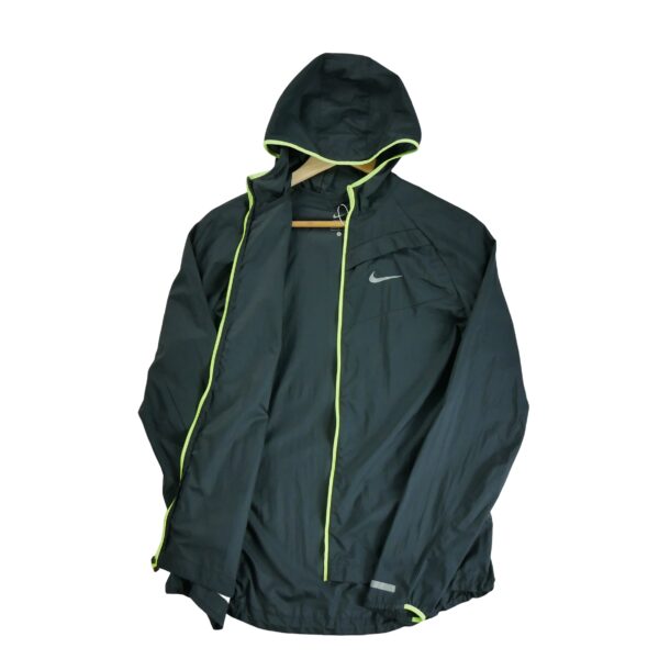 Coupe vent femme manches longues noir Nike Col Montant