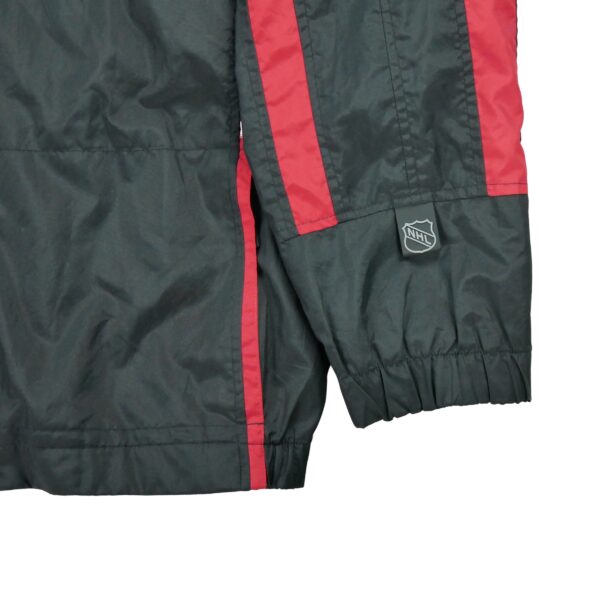 Coupe vent homme manches longues noir NHL Col Montant Equipe Detroit Red Wings