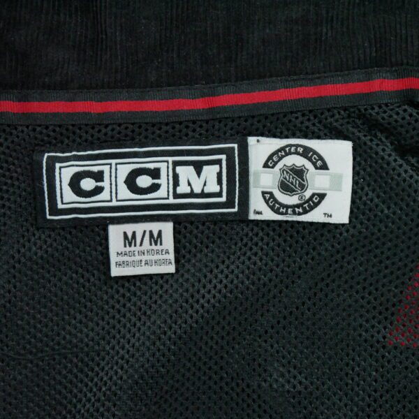 Coupe vent homme manches longues noir NHL Col Montant Equipe Detroit Red Wings