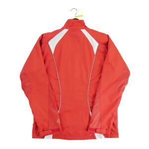 Coupe vent homme manches longues rouge Salomon Col Montant