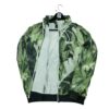 Coupe vent homme manches longues vert Nike Motif imprime Col Montant