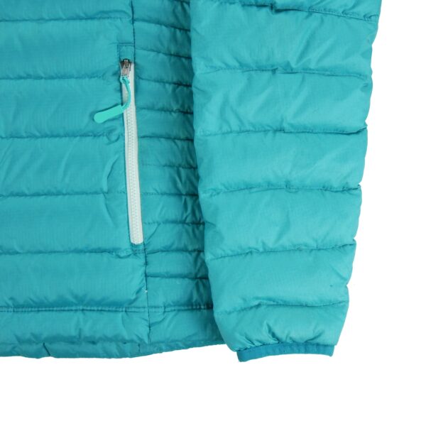 Doudoune femme manches longues bleu Patagonia Col Montant