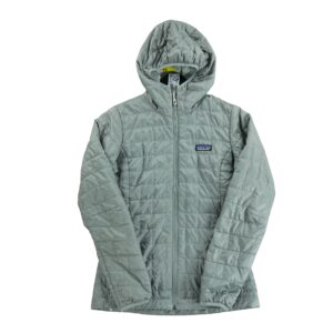 Doudoune femme manches longues gris The North Face Col Montant