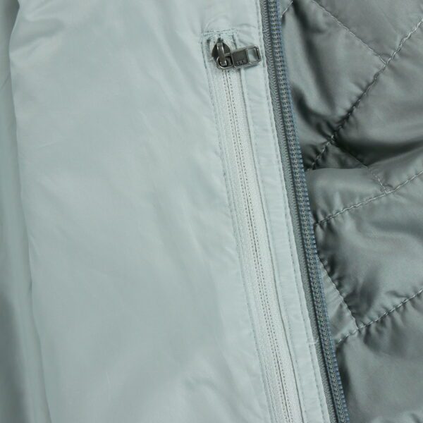 Doudoune femme manches longues gris The North Face Col Montant
