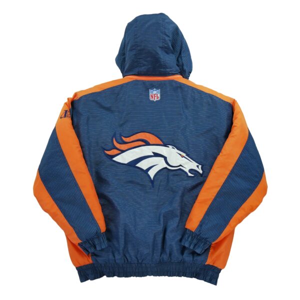 Doudoune homme manches longues marine NFL Motif a motifs Col Montant Equipe Denver Broncos