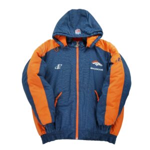 Doudoune homme manches longues marine NFL Motif a motifs Col Montant Equipe Denver Broncos