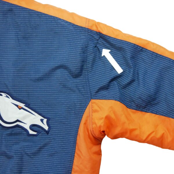 Doudoune homme manches longues marine NFL Motif a motifs Col Montant Equipe Denver Broncos