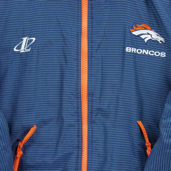 Doudoune homme manches longues marine NFL Motif a motifs Col Montant Equipe Denver Broncos