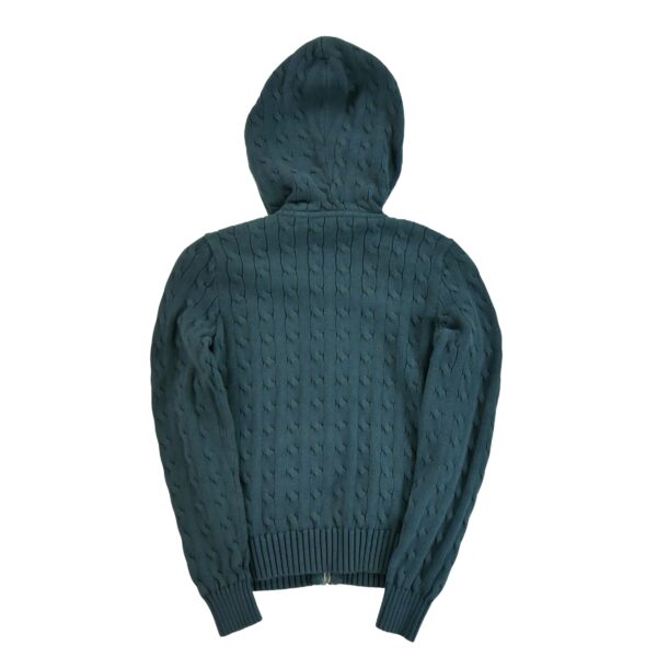 Gilet femme manches longues bleu Polo Ralph Lauren Col Montant