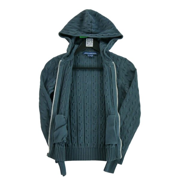 Gilet femme manches longues bleu Polo Ralph Lauren Col Montant