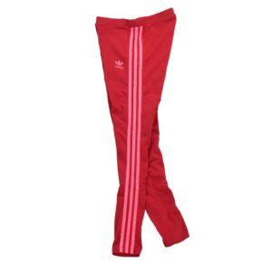 Jogging femme rouge Adidas