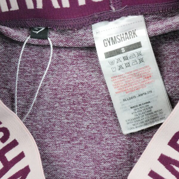 Legging femme bordeaux Gymshark