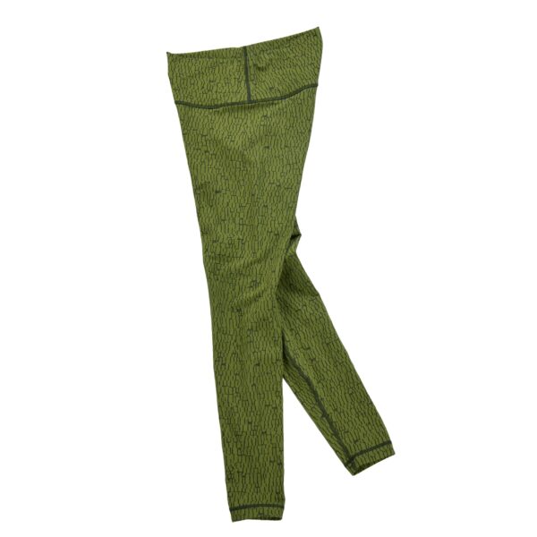 Legging femme kaki Vintage