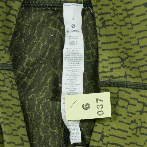 Legging femme kaki Vintage