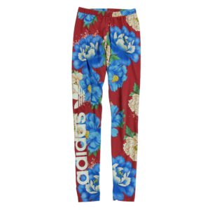 Legging femme rouge Adidas