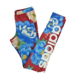 Legging femme rouge Adidas