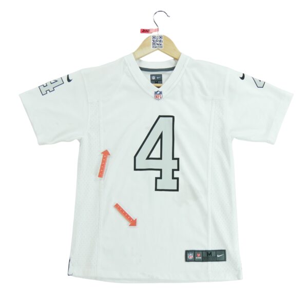 Maillot manches courtes enfant blanc Nike Equipe Oakland Raiders