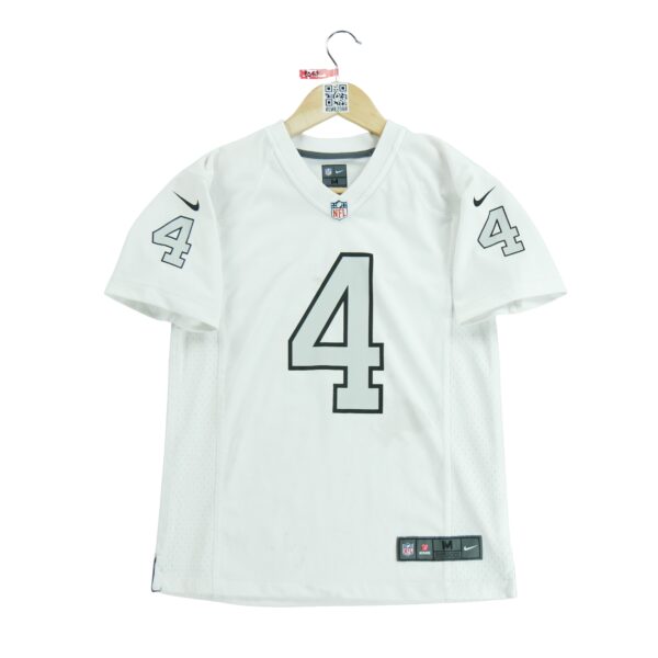 Maillot manches courtes enfant blanc Nike Equipe Oakland Raiders