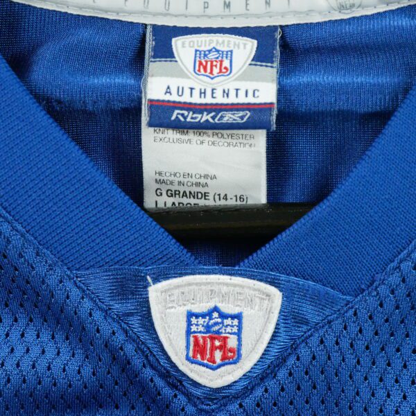 Maillot manches courtes enfant bleu Reebok Equipe Indianapolis Colts