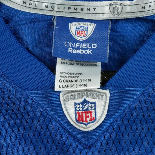 Maillot manches courtes enfant bleu Reebok Equipe Indianapolis Colts