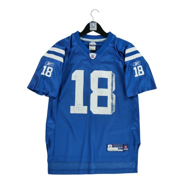 Maillot manches courtes enfant bleu Reebok Equipe Indianapolis Colts